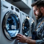 Error E02 en lavadora Samsung: causas y soluciones